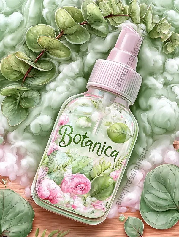 Premium Spa Botanical Label Designs