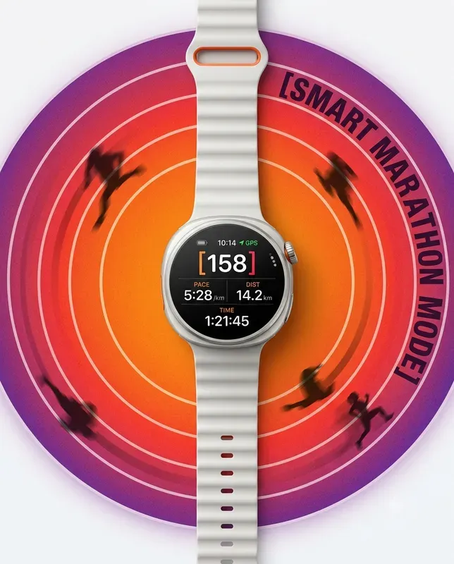 Smartwatch UI Radial Concept Ads