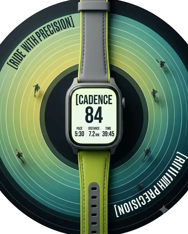 Smartwatch UI Radial Concept Ads