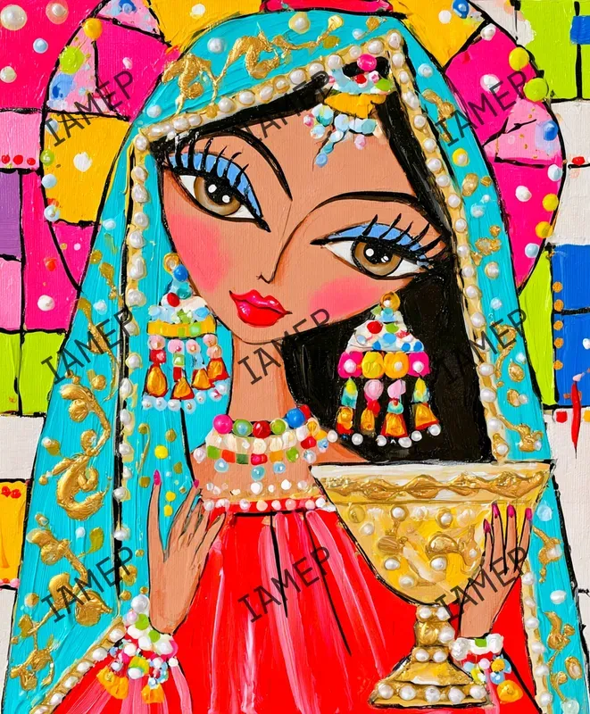 Colorful Sacred Folkpop Art