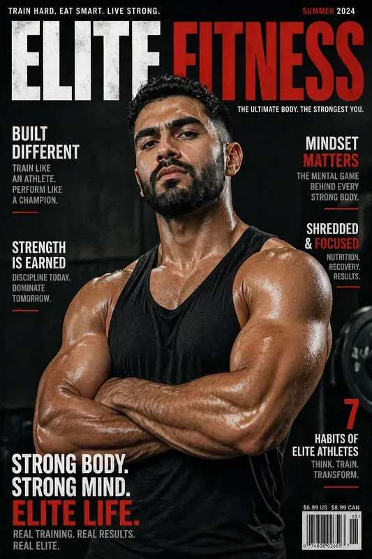 Fitness Magazine Cover Pros