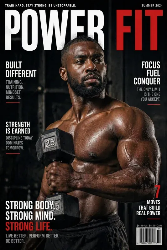 Fitness Magazine Cover Pros