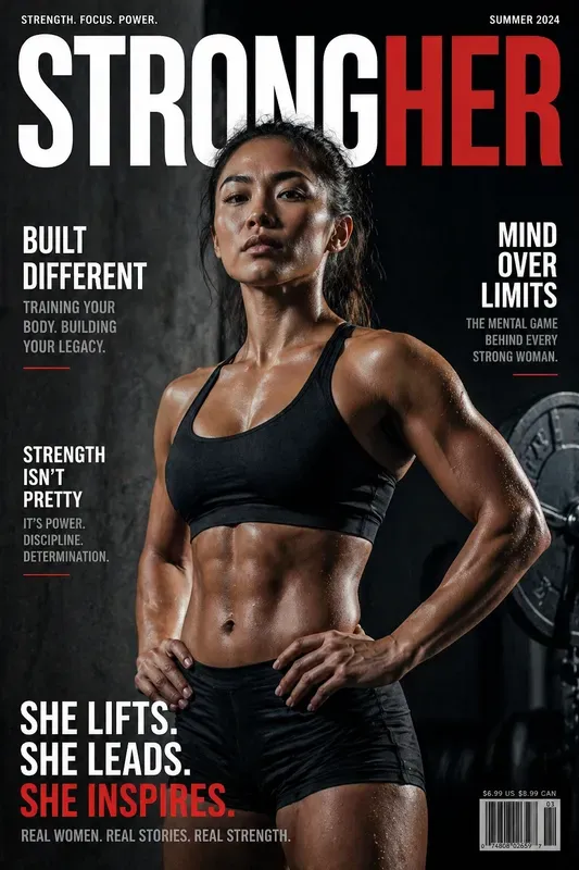 Fitness Magazine Cover Pros
