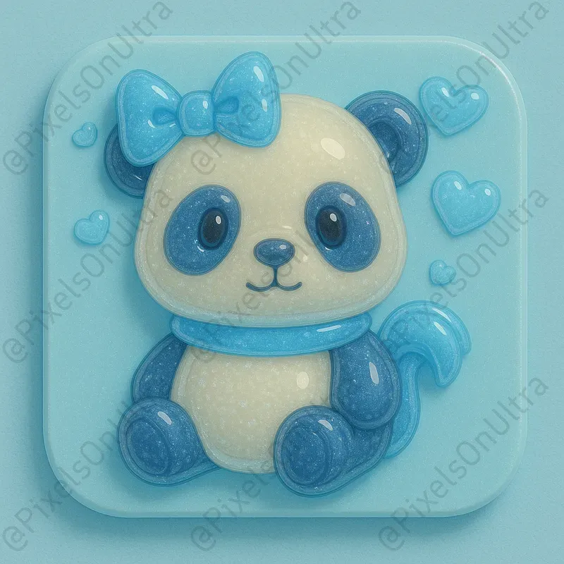 Chibi Glossy Thumbnail Toy Icons