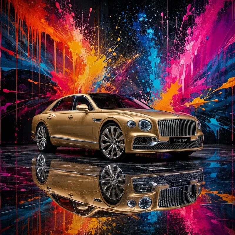 Luxury Cars Neon Art Collection Packs
