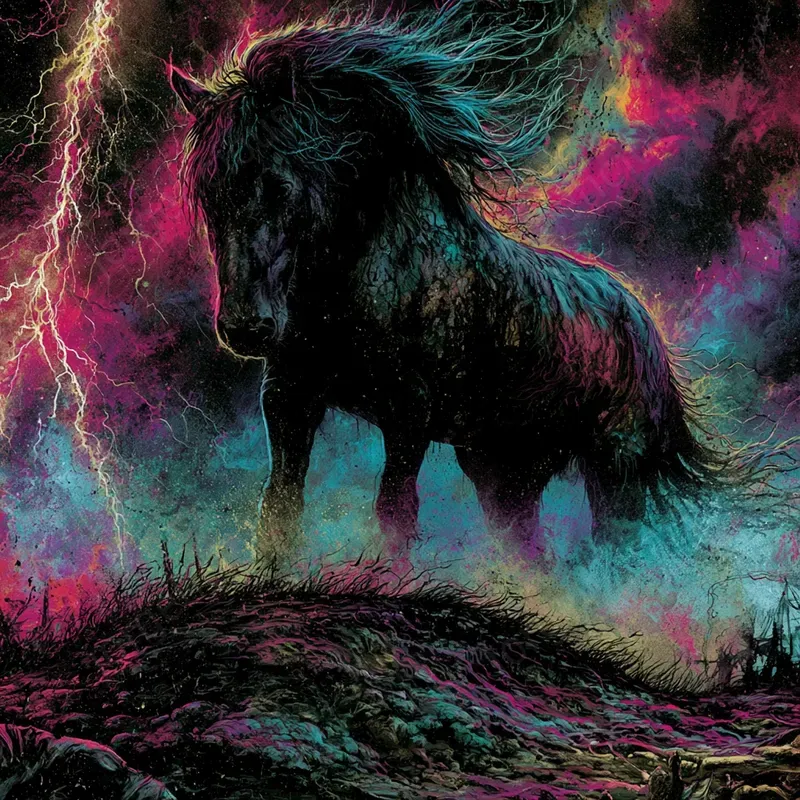 Dark Neon Album Covers And Posters