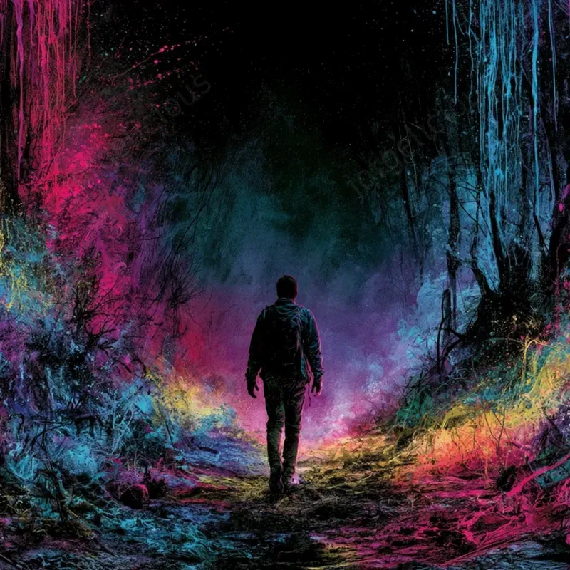 Dark Neon Album Covers And Posters
