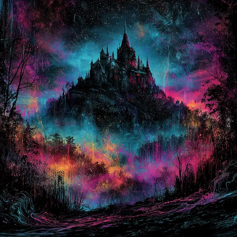 Dark Neon Album Covers And Posters