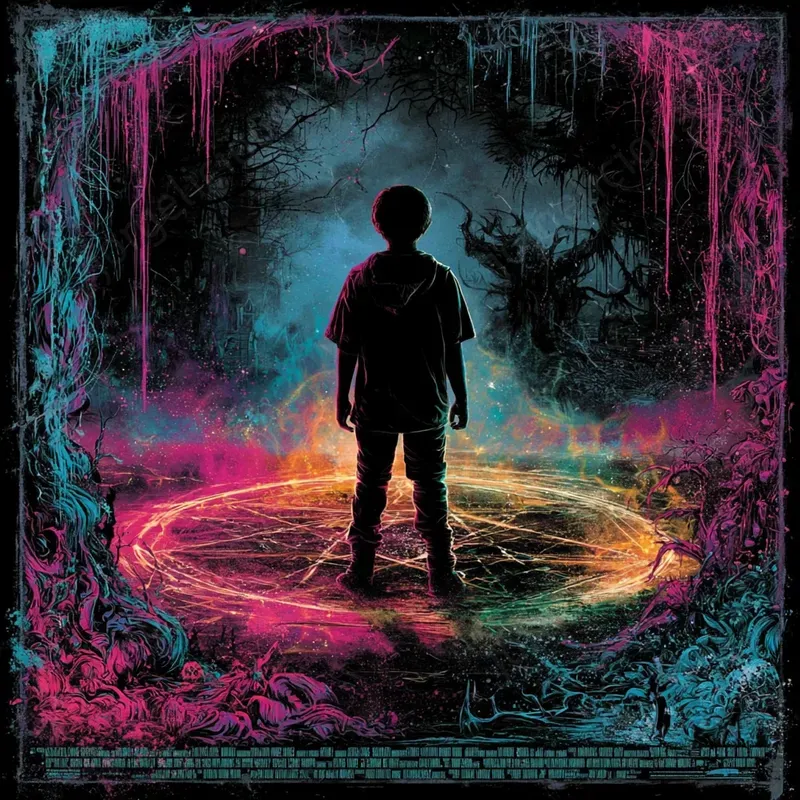 Dark Neon Album Covers And Posters