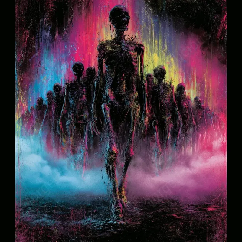 Dark Neon Album Covers And Posters