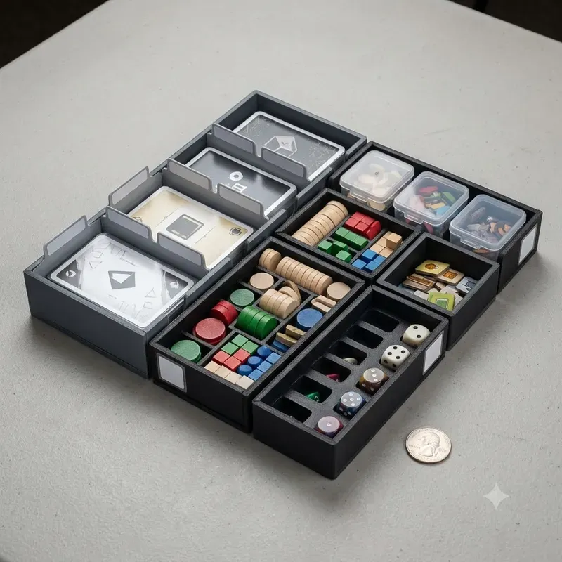 Board Game Insert Organizer Photo Builders