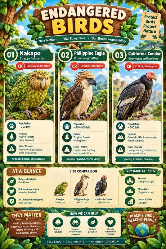 Endangered Animals Charts