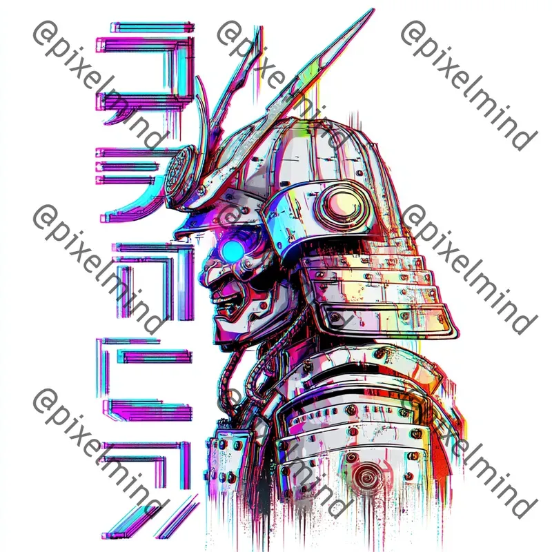Futuristic Heavy Metal Tshirt Art