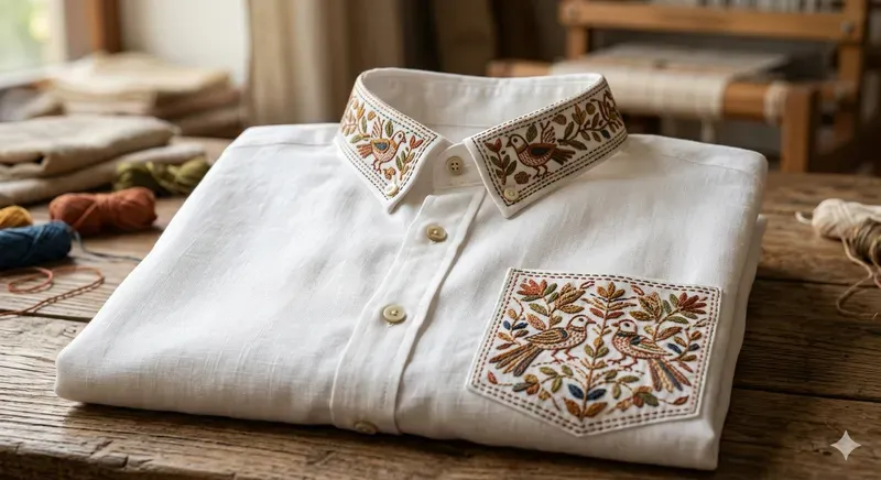 Nakshi Kantha Handembroidered Apparel