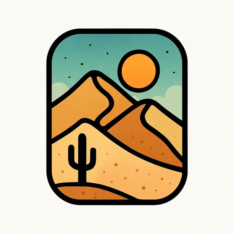 Minimal Landscapes Emblem Series