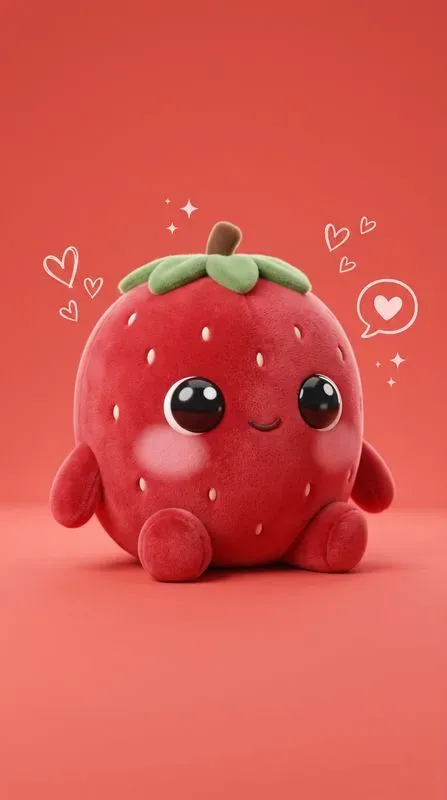 Adorable Kawaii Plush Fruit Characters