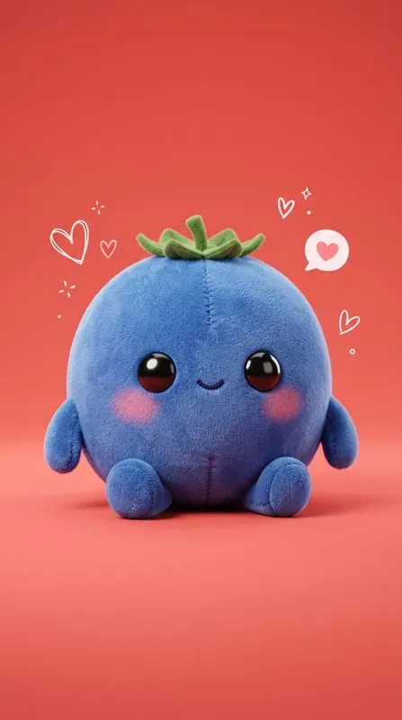 Adorable Kawaii Plush Fruit Characters