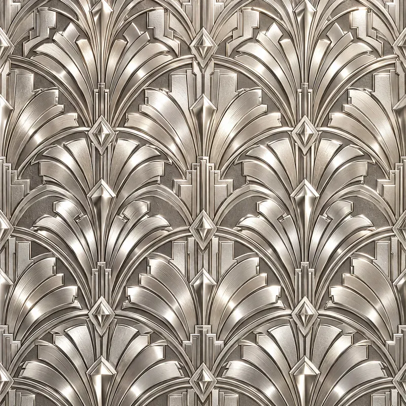 Luxury Embossed Metallic Foil Textures