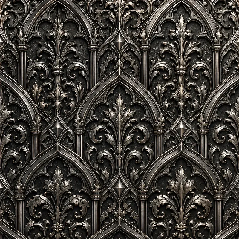 Luxury Embossed Metallic Foil Textures
