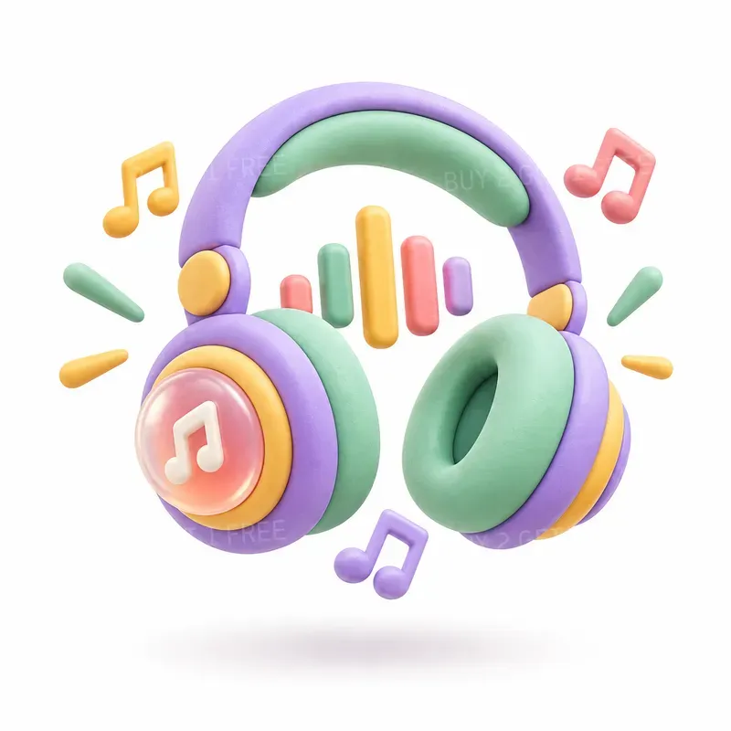 Tactile 3D Claymorphism App Icons