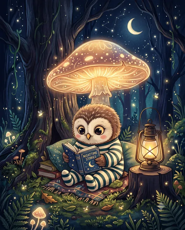 Magical Bedtime Storybook Illustrations