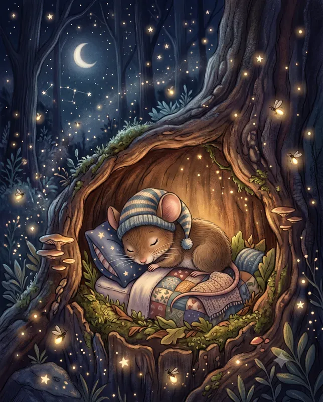 Magical Bedtime Storybook Illustrations