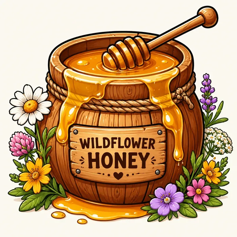 Whimsical Pantry Treasures Stickers