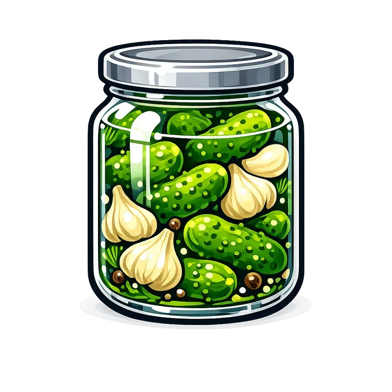 Whimsical Pantry Treasures Stickers
