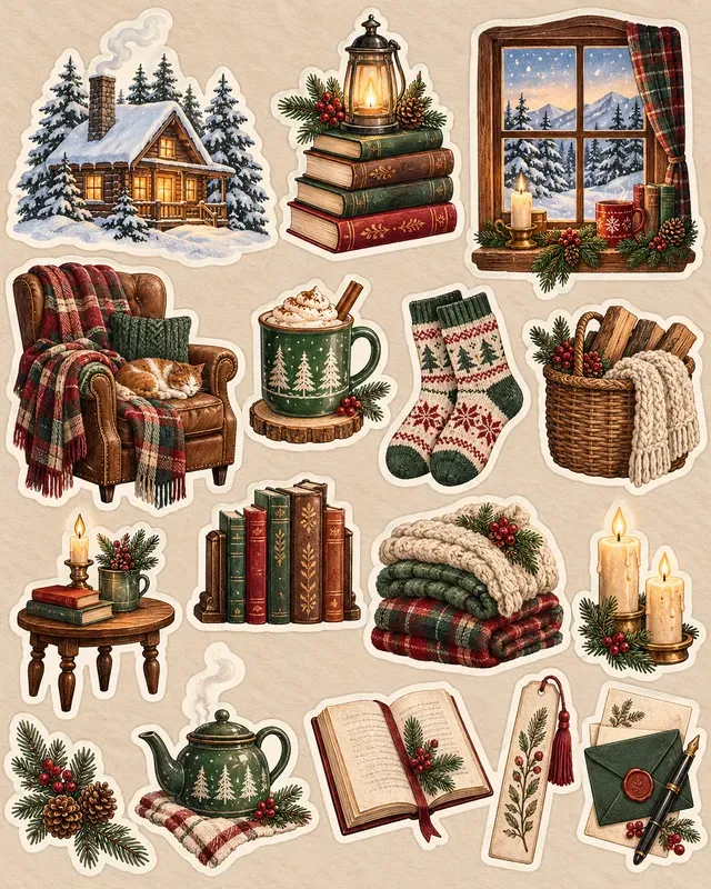 Bookshop Reading Stickers
