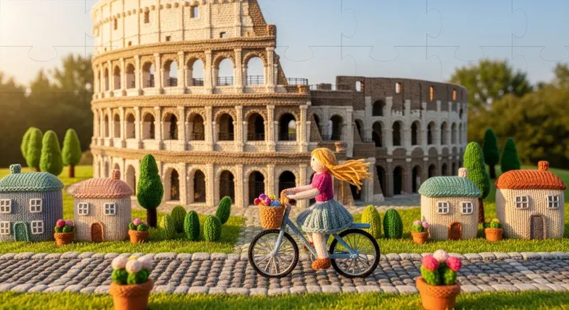 Knitted Yarn Landmarks