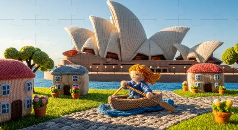 Knitted Yarn Landmarks