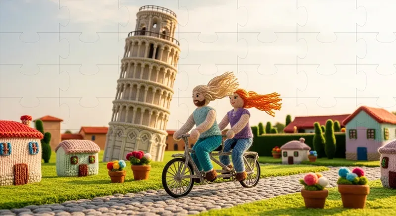 Knitted Yarn Landmarks