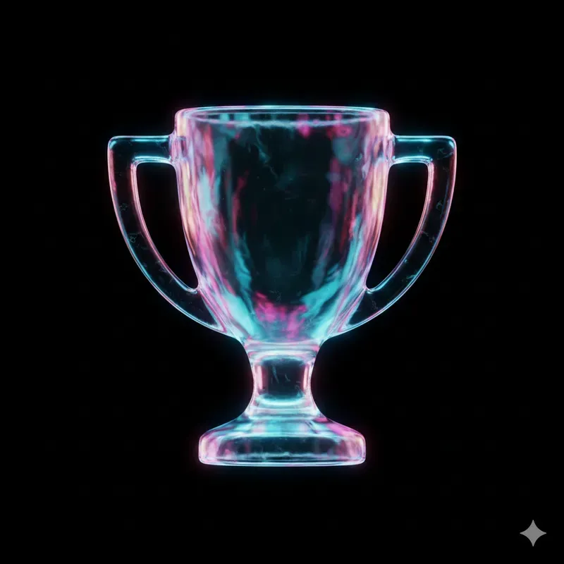 Prismatic Glassmorphism 3D Icons