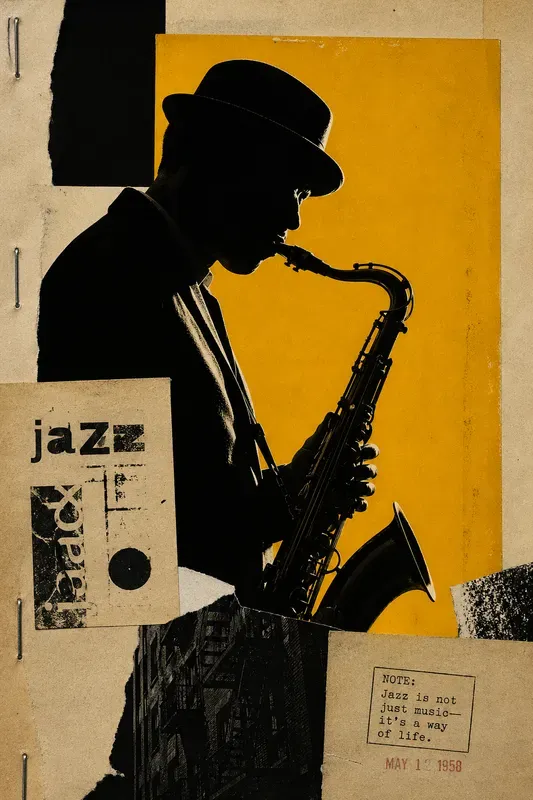 Avant Garde Silhouette Collages