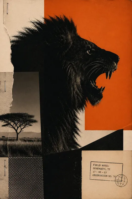 Avant Garde Silhouette Collages