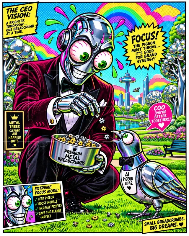 Satirical Cyber Pop Caricature Engines