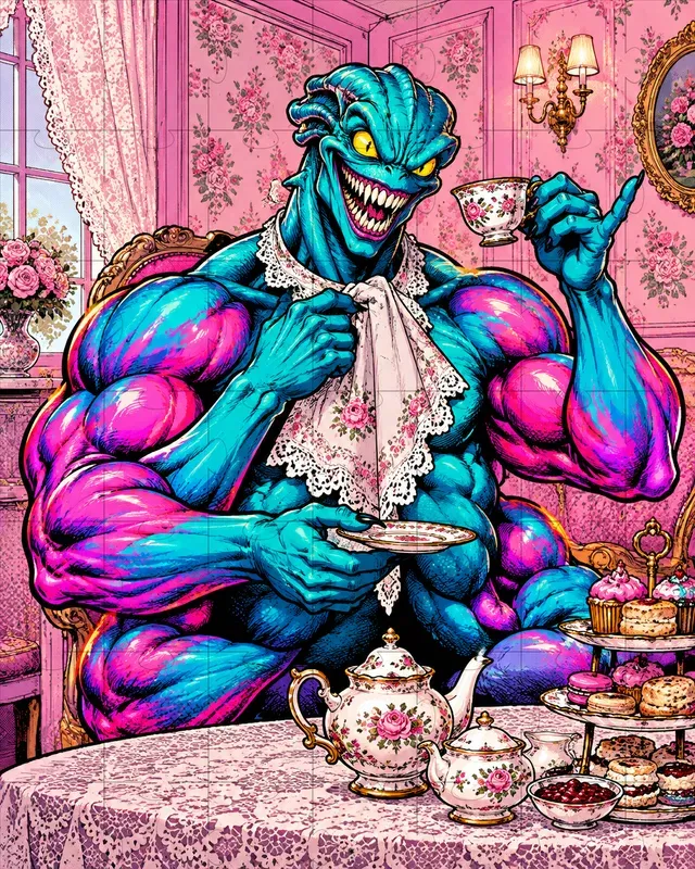 Satirical Cyber Pop Caricature Engines