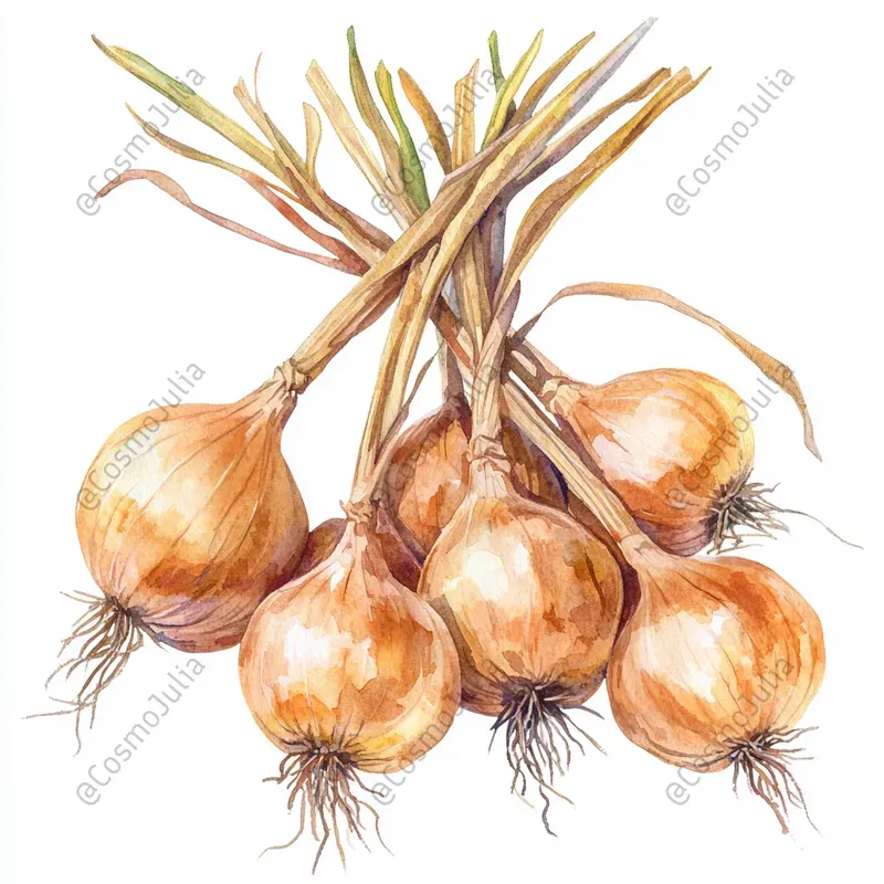 Autumn Harvest Watercolor Cliparts