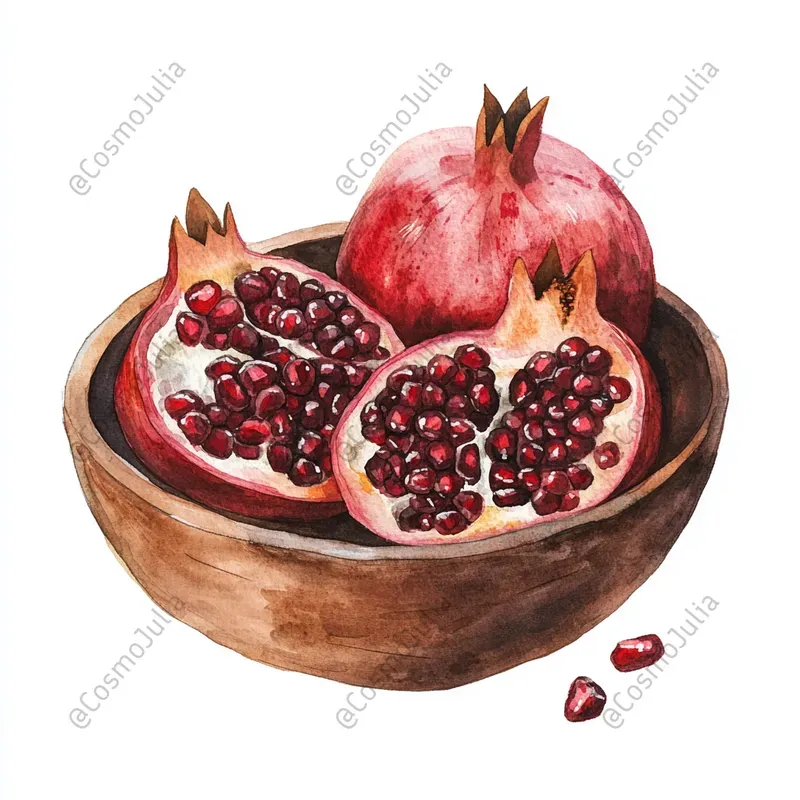 Autumn Harvest Watercolor Cliparts
