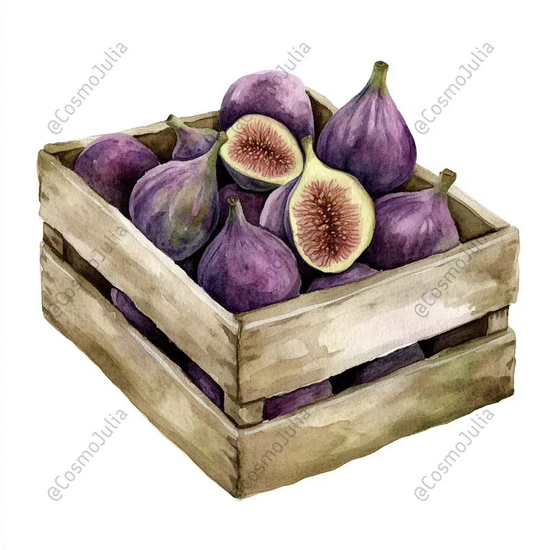Autumn Harvest Watercolor Cliparts