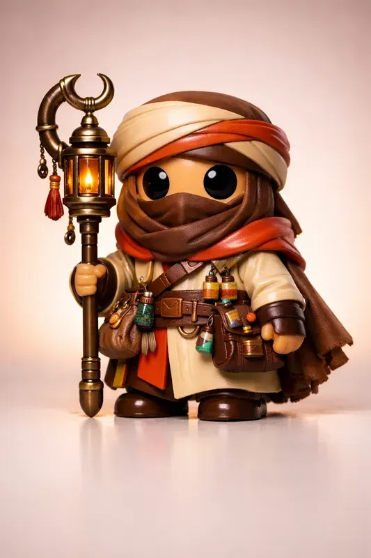 Cinematic Toy Minifigure Generator