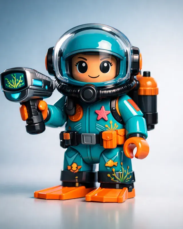 Cinematic Toy Minifigure Generator