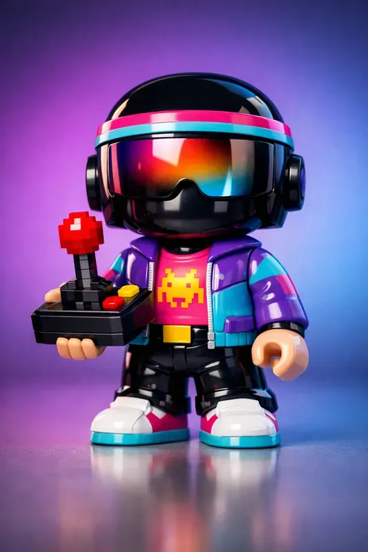 Cinematic Toy Minifigure Generator