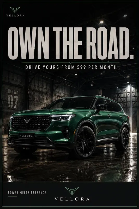 Automotive Advertising Poster Generator