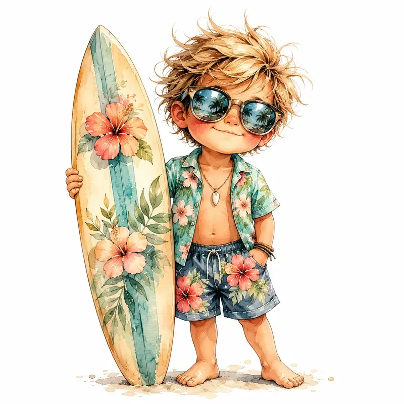 Pastel Beach Adventures