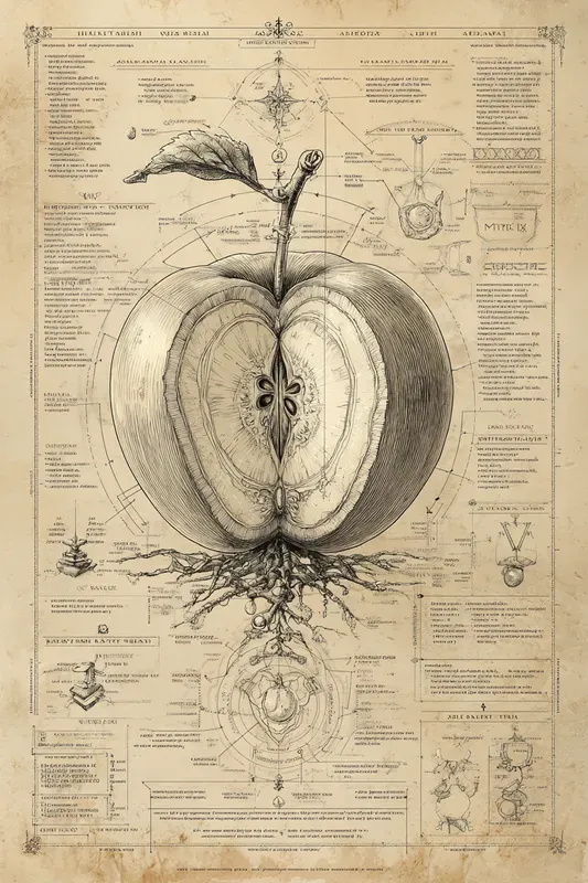Anatomical Botanical Posters
