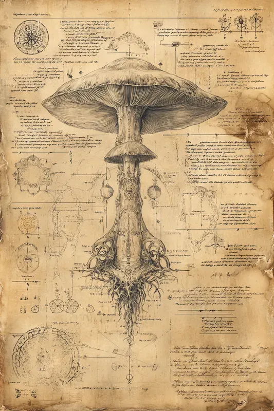 Anatomical Botanical Posters