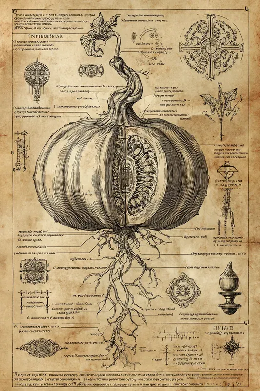 Anatomical Botanical Posters