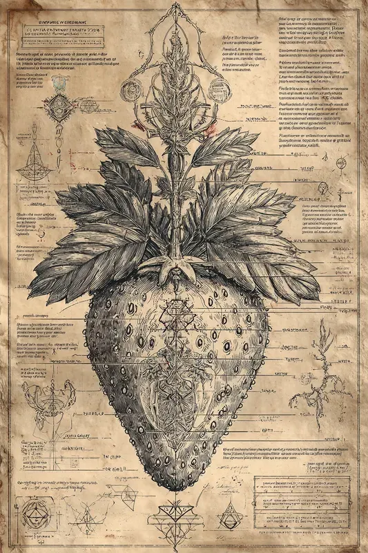 Anatomical Botanical Posters