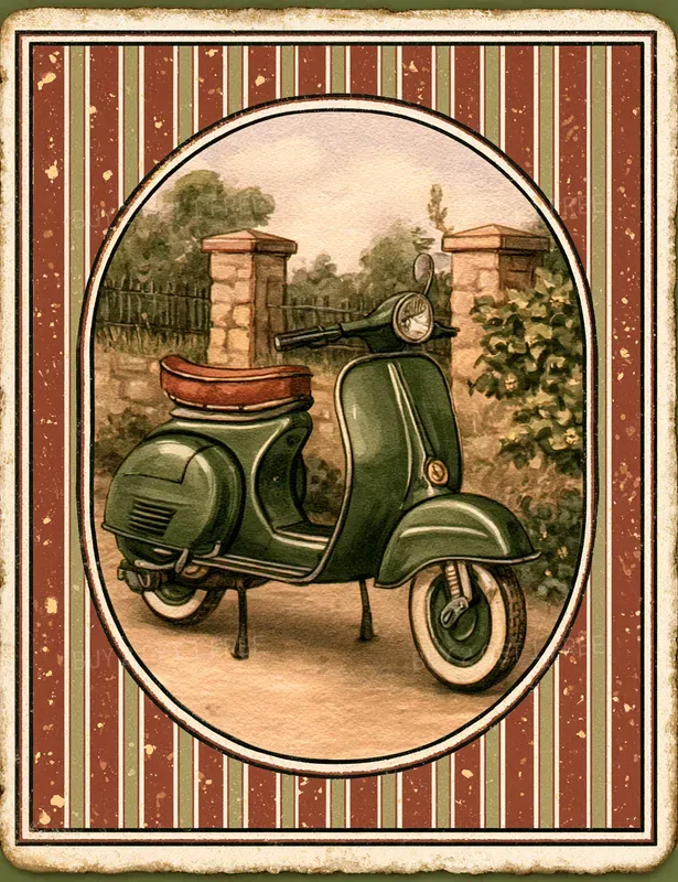 Vintage Italy Illustrations
